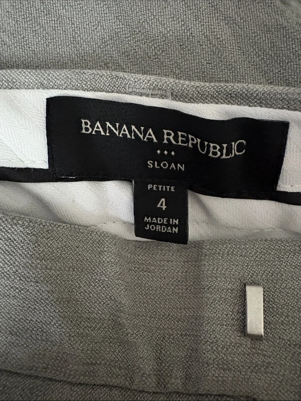 Banana Republic Slim Fit Light Gray Women’s
